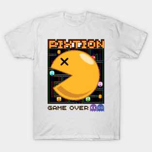 retro pac-man game over T-Shirt